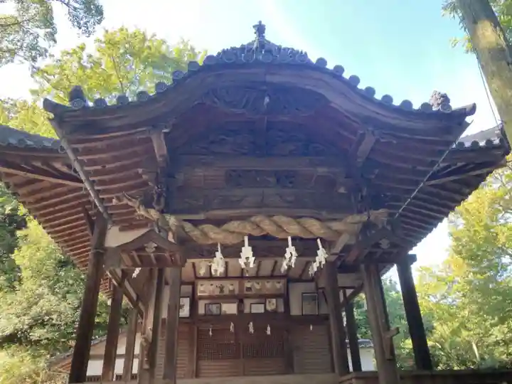 目魯止神社の本殿・本堂