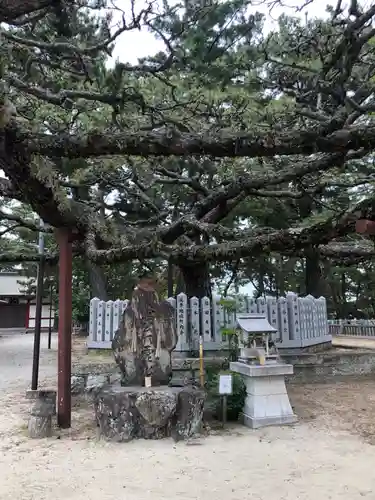 浜宮天神社の庭園