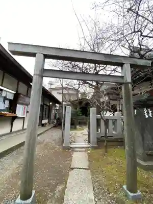 牛天神北野神社の鳥居