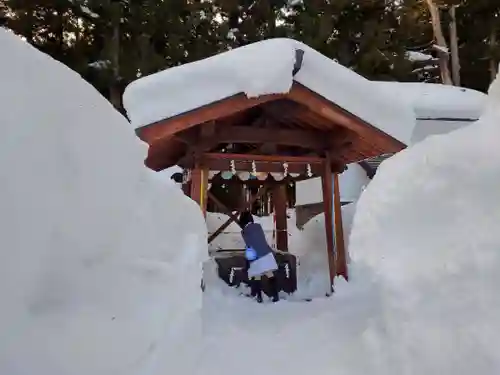 土津神社｜こどもと出世の神さまの手水舎
