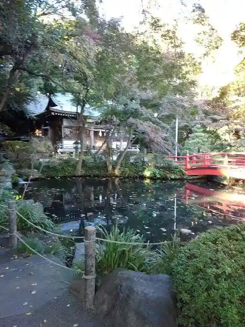 貫井神社の庭園