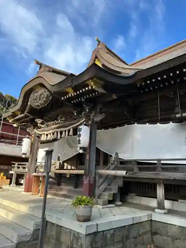 酒列磯前神社の本殿