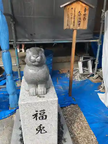 三輪神社の狛犬