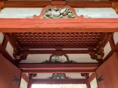 吉野水分神社（吉野町）の山門・神門