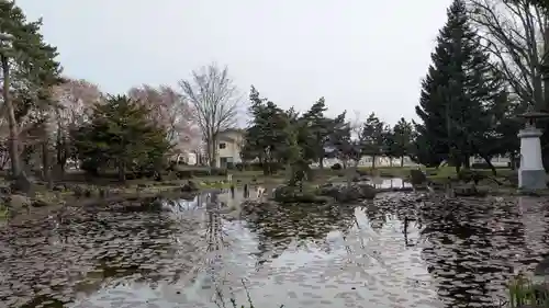 北海道護國神社の庭園