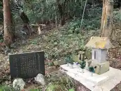 神社（名称不明）の本殿