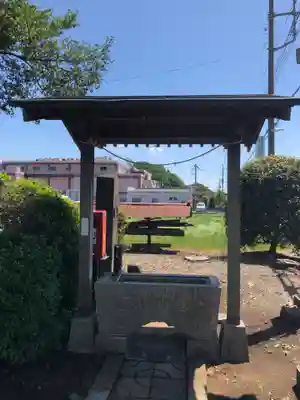 東狭山ケ丘熊野神社の手水舎