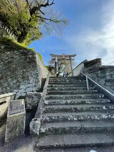 福良天満宮の鳥居