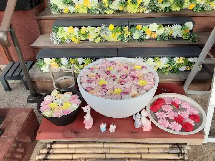 法輪寺の手水舎