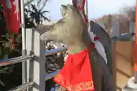高屋敷稲荷神社の狛犬