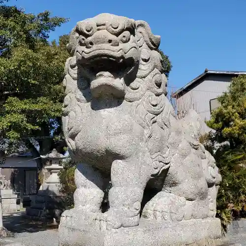 赤須賀神明社の狛犬