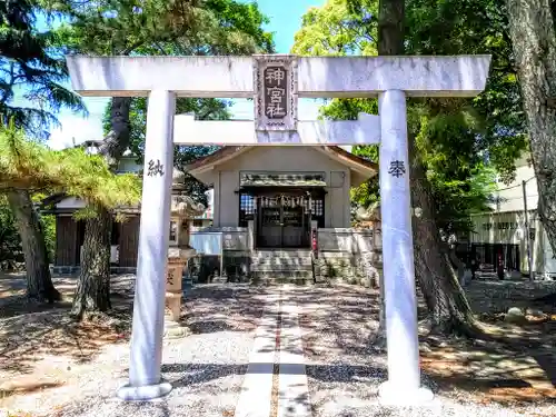 神宮社の鳥居