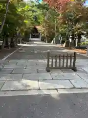 遠軽神社の庭園