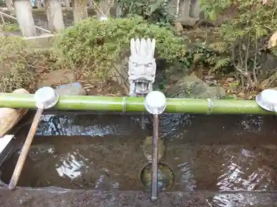 江島神社の手水舎