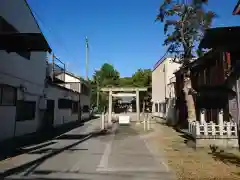 神明社（湊神明社）の鳥居