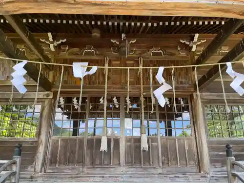 丸瀬布神社の本殿