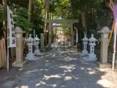 神明神社の鳥居