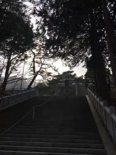 函館八幡宮の鳥居