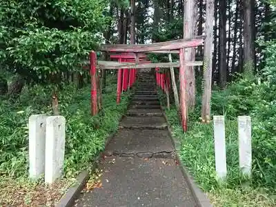 丸塚稲荷神社の鳥居