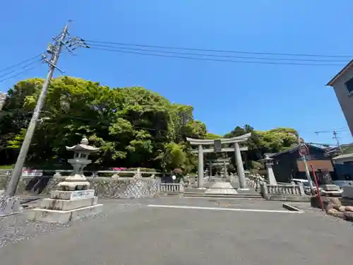 遠石八幡宮の鳥居