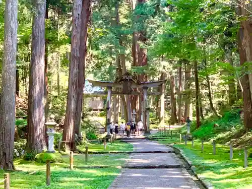 平泉寺白山神社の建物その他