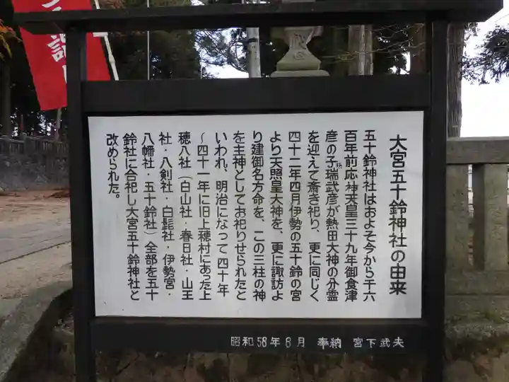 大宮五十鈴神社(長野県)