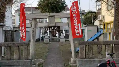 西守稲荷神社の鳥居