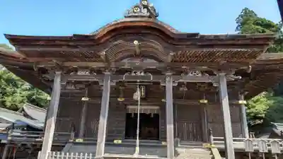 高良大社の本殿・本堂