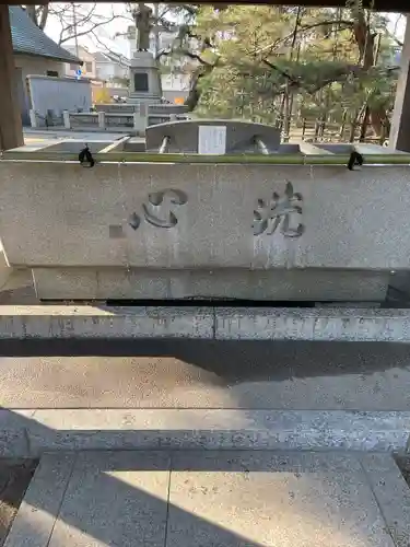 高砂神社の手水舎