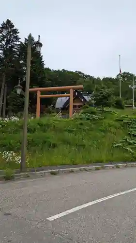 浦幌神社・乳神神社の鳥居