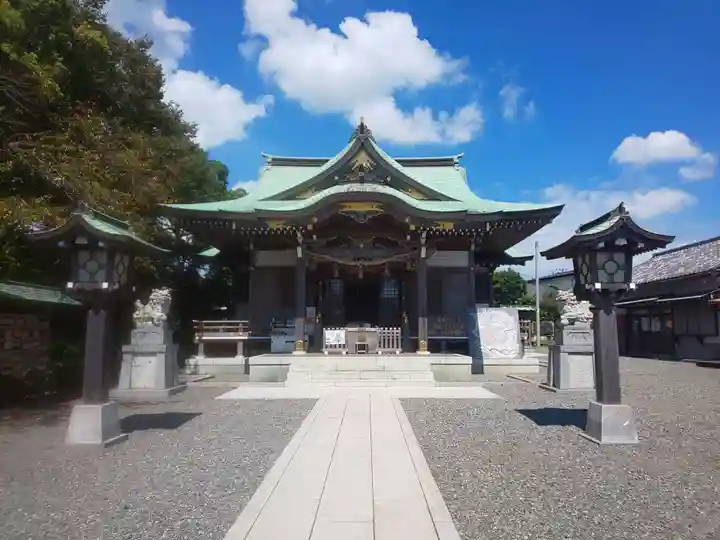 龍口明神社の本殿・本堂