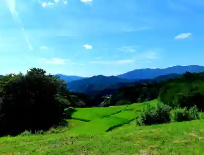 六所神社の景色