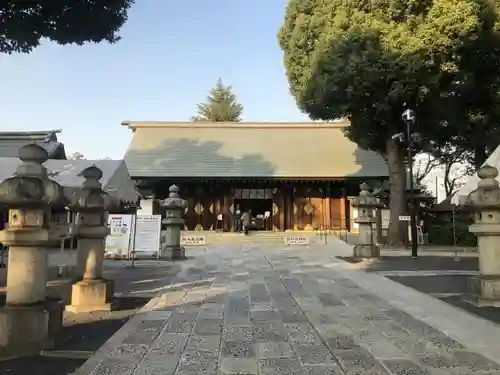 松陰神社の本殿