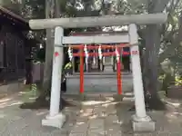 多摩川浅間神社の鳥居