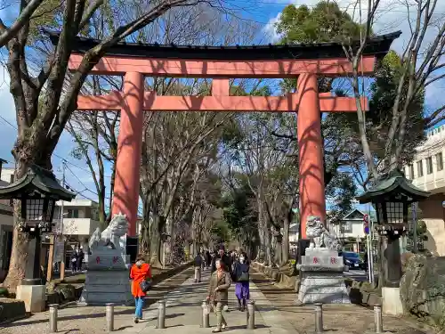 武蔵一宮氷川神社の鳥居