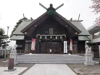 白老八幡神社の本殿・本堂