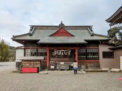 鶴峯八幡宮の本殿・本堂