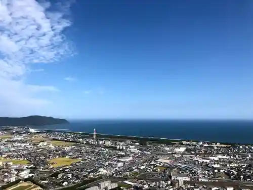 愛宕神社奥宮の景色