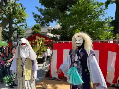 蛇窪神社のお祭り