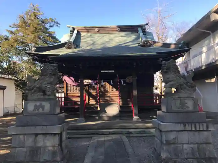 神明神社の本殿