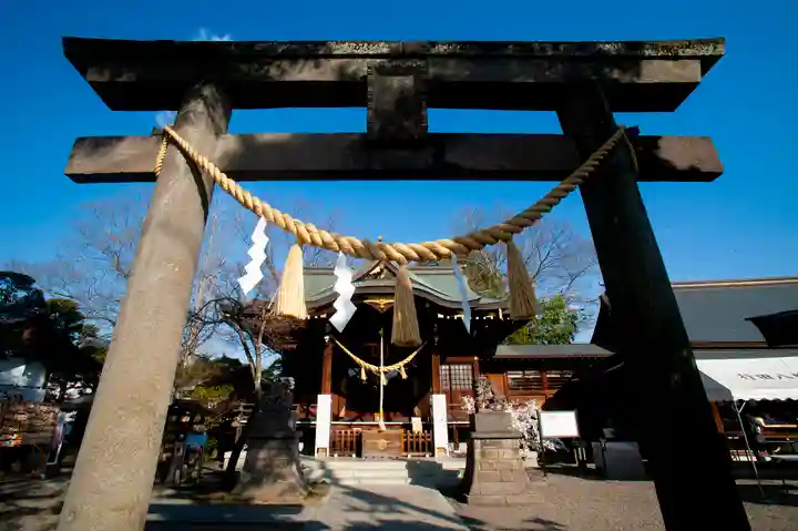 行田八幡神社の鳥居
