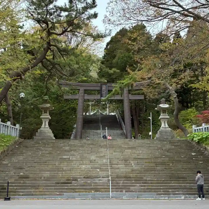 函館八幡宮の鳥居