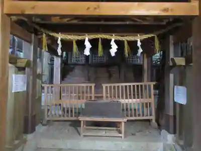 原野八幡宮の本殿・本堂