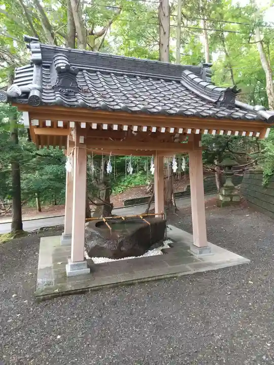 千歳神社の手水舎
