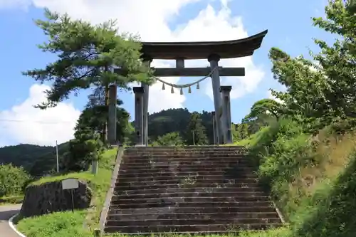 木幡山隠津島神社(二本松市)の鳥居