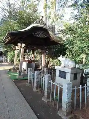 小平神明宮の手水舎