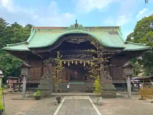 下総国三山　二宮神社の本殿・本堂