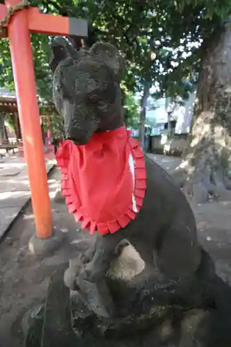 松庵稲荷神社の狛犬