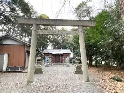 物部神社の鳥居