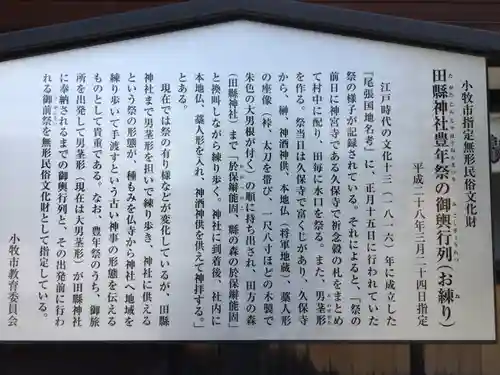 田縣神社の歴史